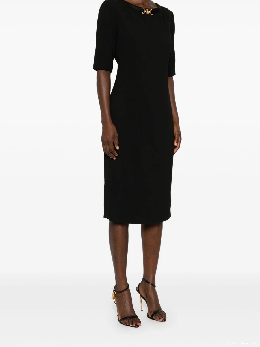 Cheap Versace Women Medusa dress midi Head 0425